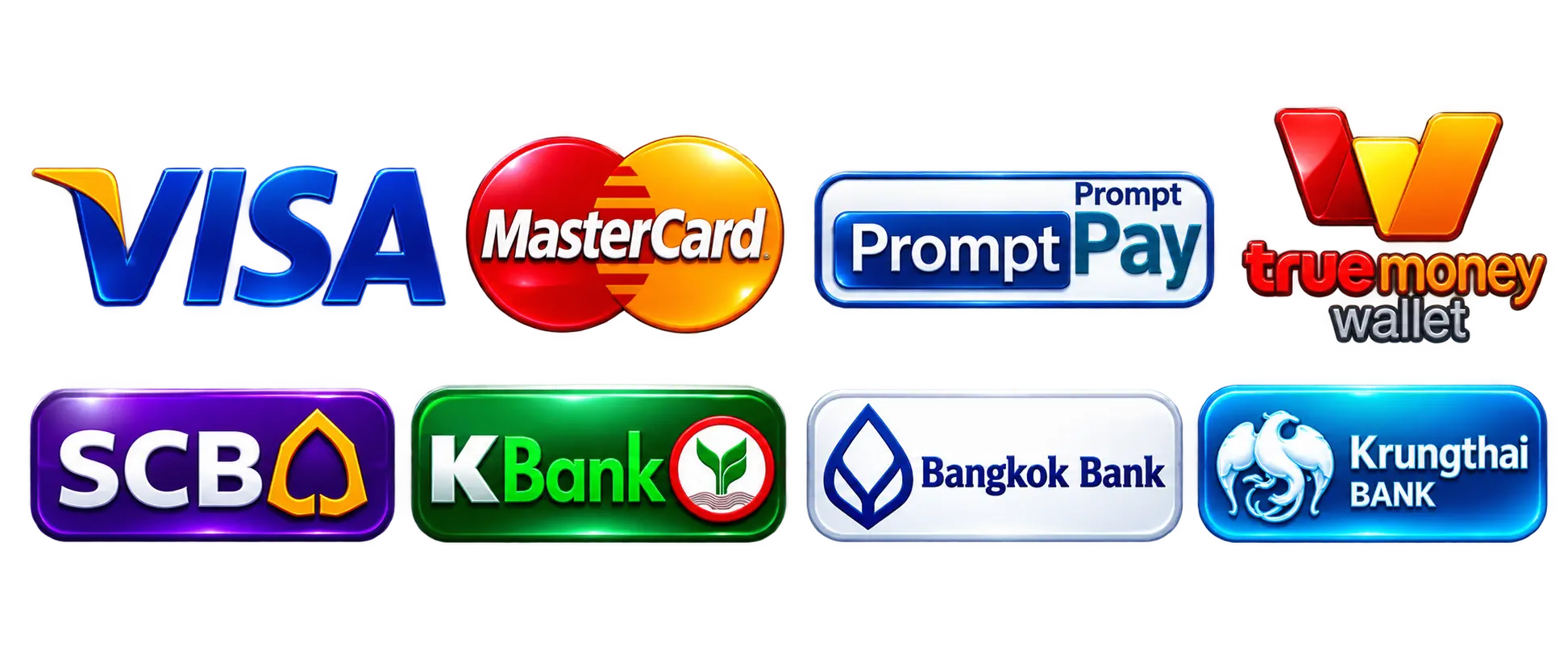ธนาคารและ e-Wallet ไทย PGS GROUP